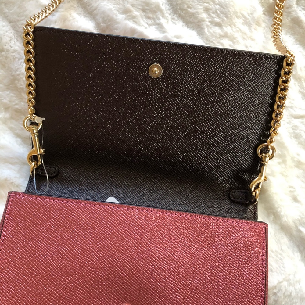 NWT Coach metallic Crossbody - Picture 5 of 8